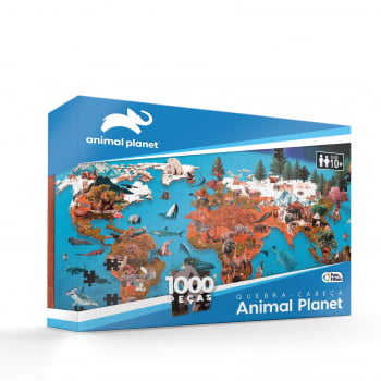 Quebra Cabeça - Planeta Animal - 1000 Peças