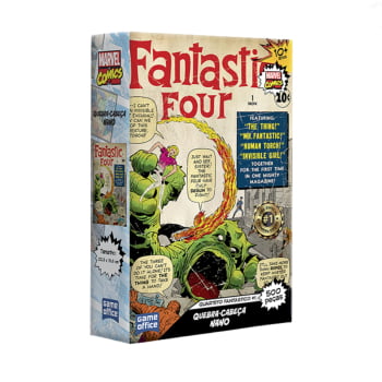 Quebra - Cabeça : Quarteto Fantástico (Nano 500 pçs)