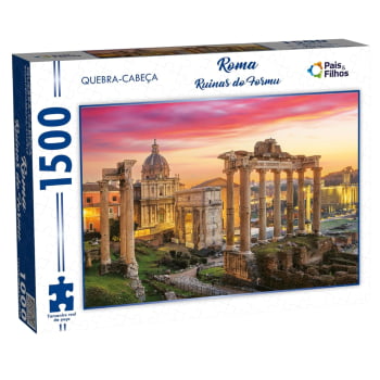Quebra - Cabeça : Roma - Ruínas do Fórum