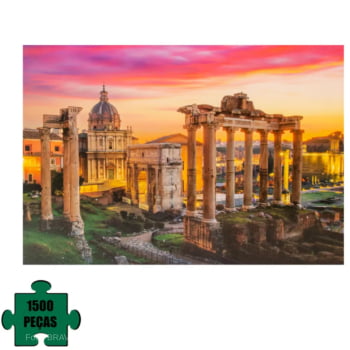 Quebra - Cabeça : Roma - Ruínas do Fórum