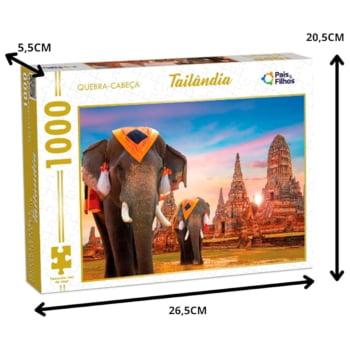 Quebra - Cabeça : Tailândia (1000 pçs)