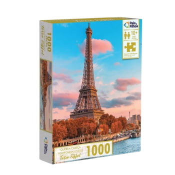 Quebra - Cabeça : Torre Eiffel (1000 pçs)