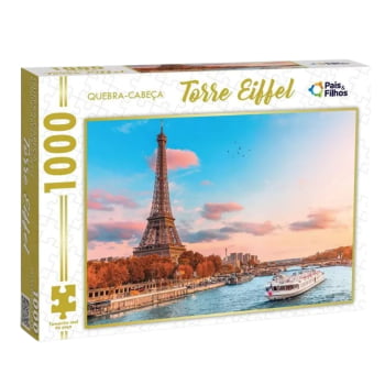 Quebra - Cabeça : Torre Eiffel (1000 pçs)