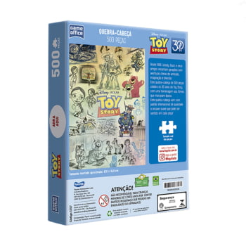 Quebra - Cabeça : Toy Story - Do Papel a Magia (500 pçs)
