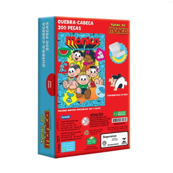 Quebra-Cabeça : Tuma da Mônica (200 pçs)