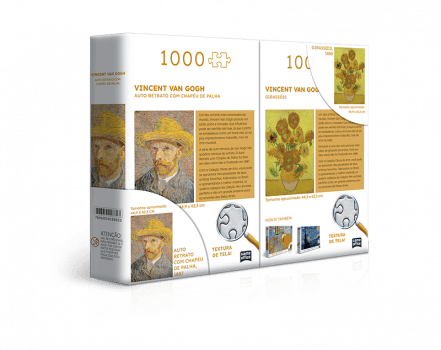 Quebra Cabeça - Van Gogh 2x1000 Peças
