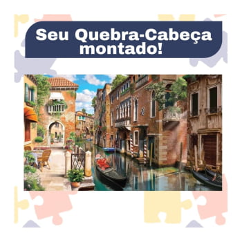 Quebra - Cabeça Veneza (1000 pçs)