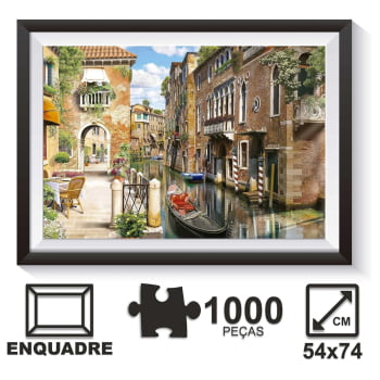 Quebra - Cabeça Veneza (1000 pçs)
