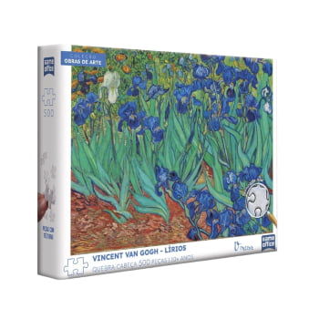 Quebra - Cabeça : Vincent Van Gogh - Lírios (500 pçs)