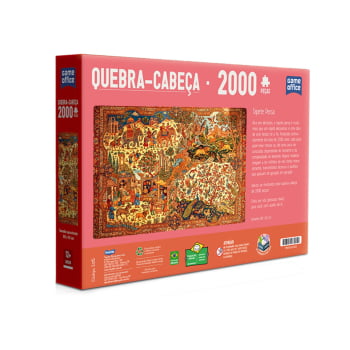 Quebra-Cabeças 2000 Peças - Tapete Persa