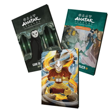 Combo Avatar Legends RPG ( Edição Deluxe + Suplemento Wan Shi Tong + Suplemento Cidade da República