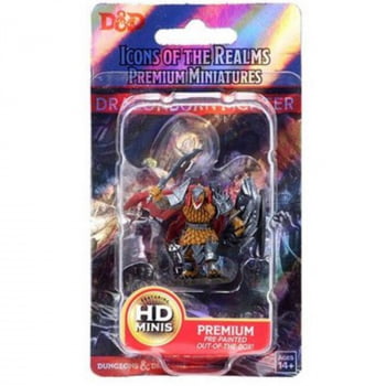 Dungeons & Dragons: Icons of the Realms -  Dragonborn Fighter - Miniatura Premium