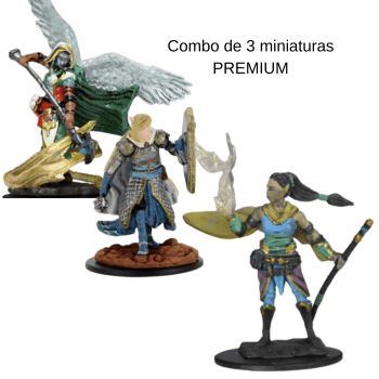 Dungeons & Dragons: Icons of the Realms - Elf Druid Female - Miniatura Premium 