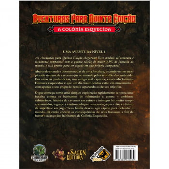 Dungeons & Dragons - Aventuras para Quinta Edição #12 A Colônia Esquecida