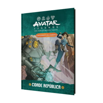 Combo Avatar Legends RPG ( Edição Deluxe + Suplemento Wan Shi Tong + Suplemento Cidade da República