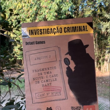 Jogo de Investigação Imersivo - Fragmentos de Uma noite - O Caso de Camille Hart