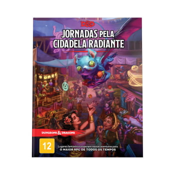 Livro- Jogo Dungeons & Dragons: Jornadas pela Cidadela Radiante  (Português)