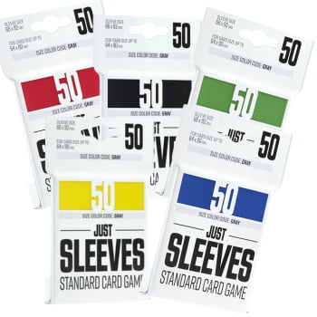 Sleeves Shield Gamegenic - Just Sleeves Standard Card Game - 64x90 mm 