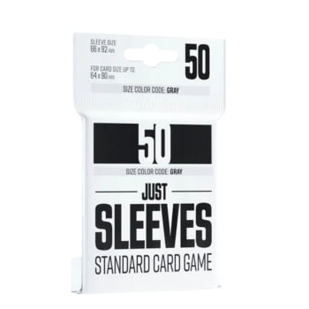 Sleeves Shield Gamegenic - Just Sleeves Standard Card Game - 64x90 mm 