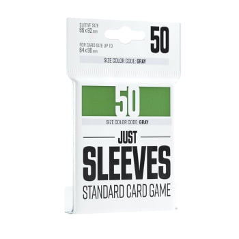 Sleeves Shield Gamegenic - Just Sleeves Standard Card Game - 64x90 mm 