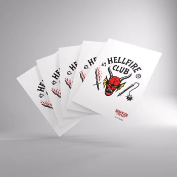 Gamegenic : Stranger Things - Hellfire Club Art Sleeves Hellfire Club