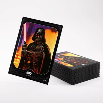  Sleeves Double Sleeving Pack -Gamegenic: Star Wars Unlimited Art Darth Vader