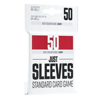 Sleeves Shield Gamegenic - Just Sleeves Standard Card Game - 64x90 mm 