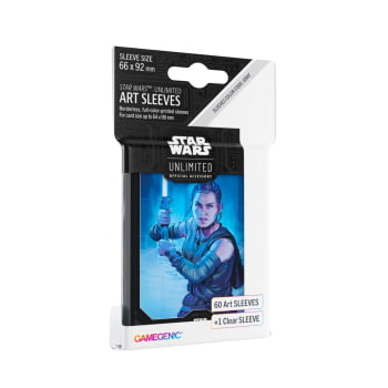 Sleeves Gamegenic : Star Wars Unlimited Art : Rey Sleeves Gamegenic : Star Wars Unlimited Art : Rey