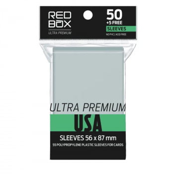 Sleeve Ultra Premium: USA (56x87mm) RedBox