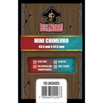 Sleeves Mini Chimeuro (43,5 x 67,5mm) Bucaneiros 
