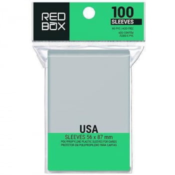 Sleeves Padrao USA (56 x 87mm) Redbox