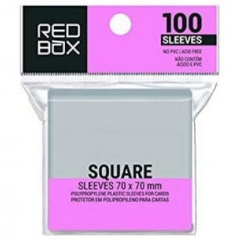 Sleeves Square (70 x70mm) Redbox 