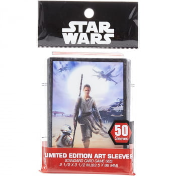 Star Wars - Sleeves Padrão Rey  (50 unidades)